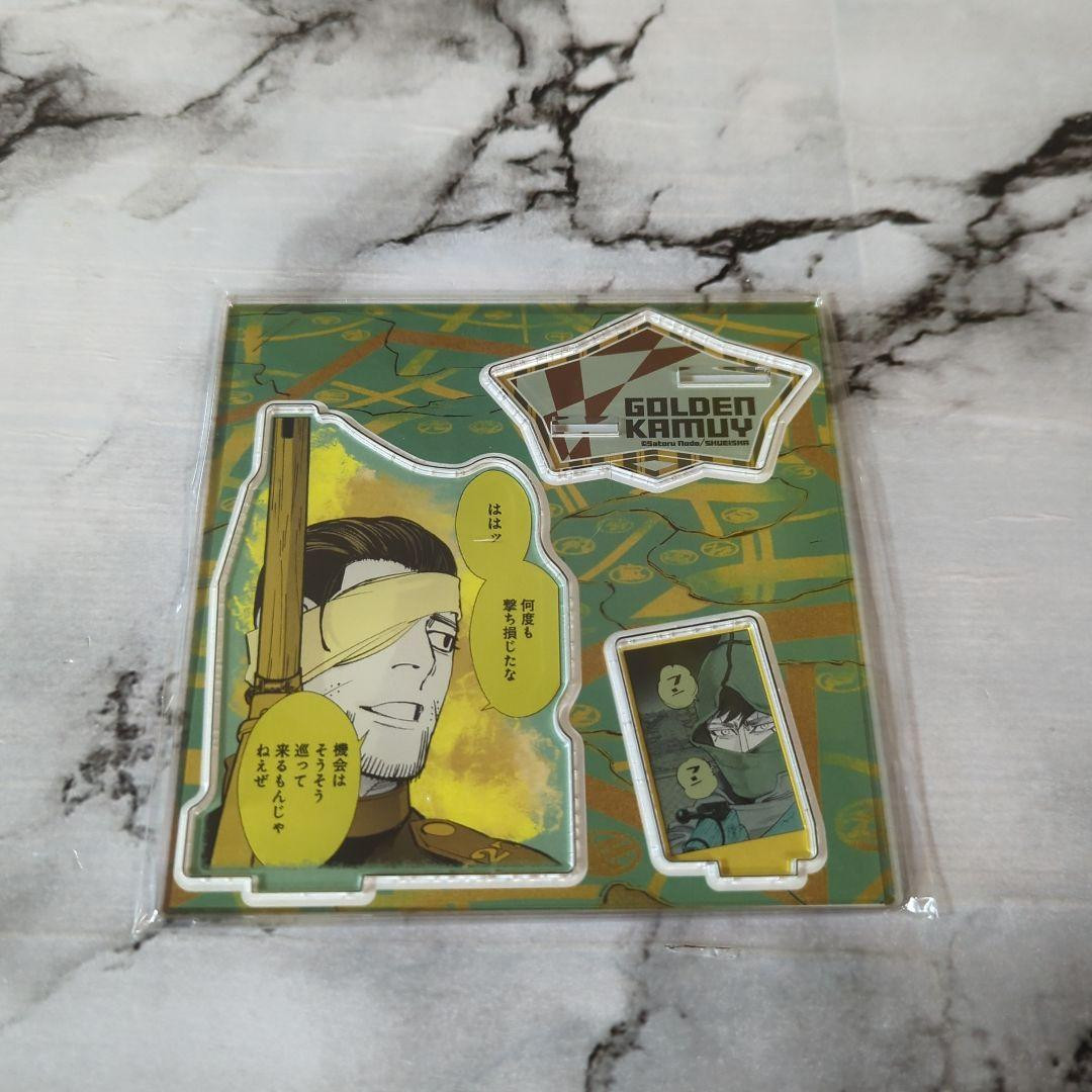 Golden Kamuy Acrylic diorama Ogata Vashili Anime character Animation