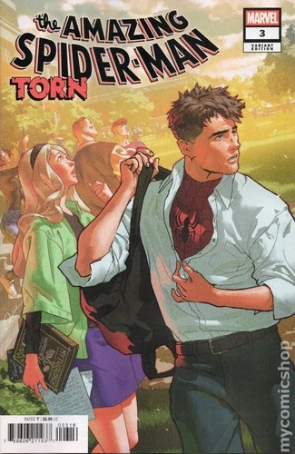 Amazing Spider-Man Torn #3B VF Stock Image
