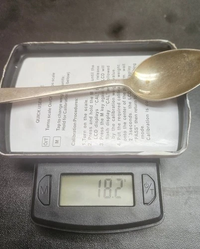 Gorham  Sterling Silver  spoon   Flatware  18.2 Gram