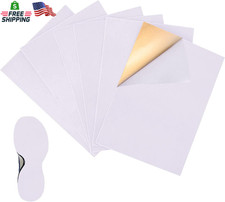 6 Pieces Stick-On Faux Suede Soles for Dance Shoes, Friction-Reducing to Easy Ro