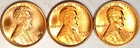 1944 P,D,S 1C (3 Coins) Lincoln Wheat Cents Gem UNC RD $ 1.00 shipping