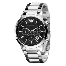 Emporio Armani Men's Chronograph Watch Steel AR2434