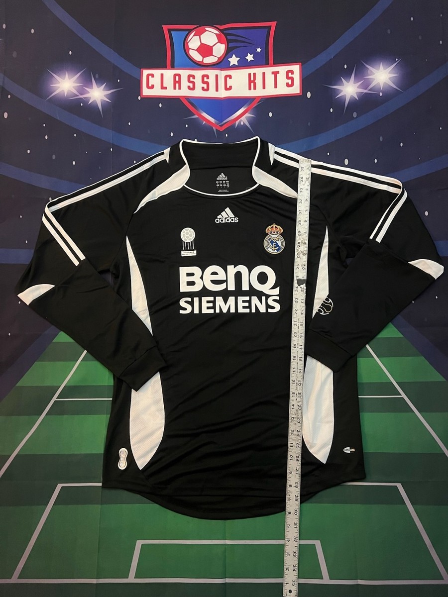 Raul 06-07 Real Madrid Away Long Sleeve Jersey #7 | eBay