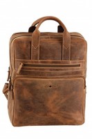 Greenburry Vintage Leder Rucksack Hochwertige Verarbeitung Robust Und Langlebig