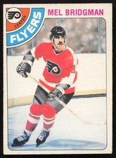1978-79 O-Pee-Chee #26 Mel Bridgman Philadelphia Flyers NR-MINT PACK FRESH!