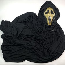 Rubie s Scream Ghostface Bleeding Mask with Hooded Cape Halloween Costume Adult