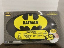 Batman Baby Dry Erase Board DC Comics. New In Box. Snap And Remember.