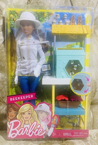 Barbie Bambola Apicoltore Puoi Essere Qualsiasi Cosa Playset Afroamericano Alveare - Foto 5 di 6
