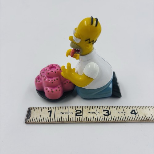 Set 2 Vtg Subway Simpsons Donut Chasing Homer Simpson 1997 Tested Spinning Bart - Picture 16 of 17