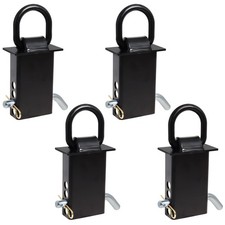 Heavy Duty D-ring Tie Downs For Trailers And Trucks 16200lbs Capacity 4pcs