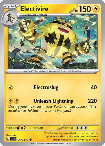 Lightning Type Pokemon, Pokemon Cards, Pokemon TCG, Variety Listing 1 - Bild 96 von 184