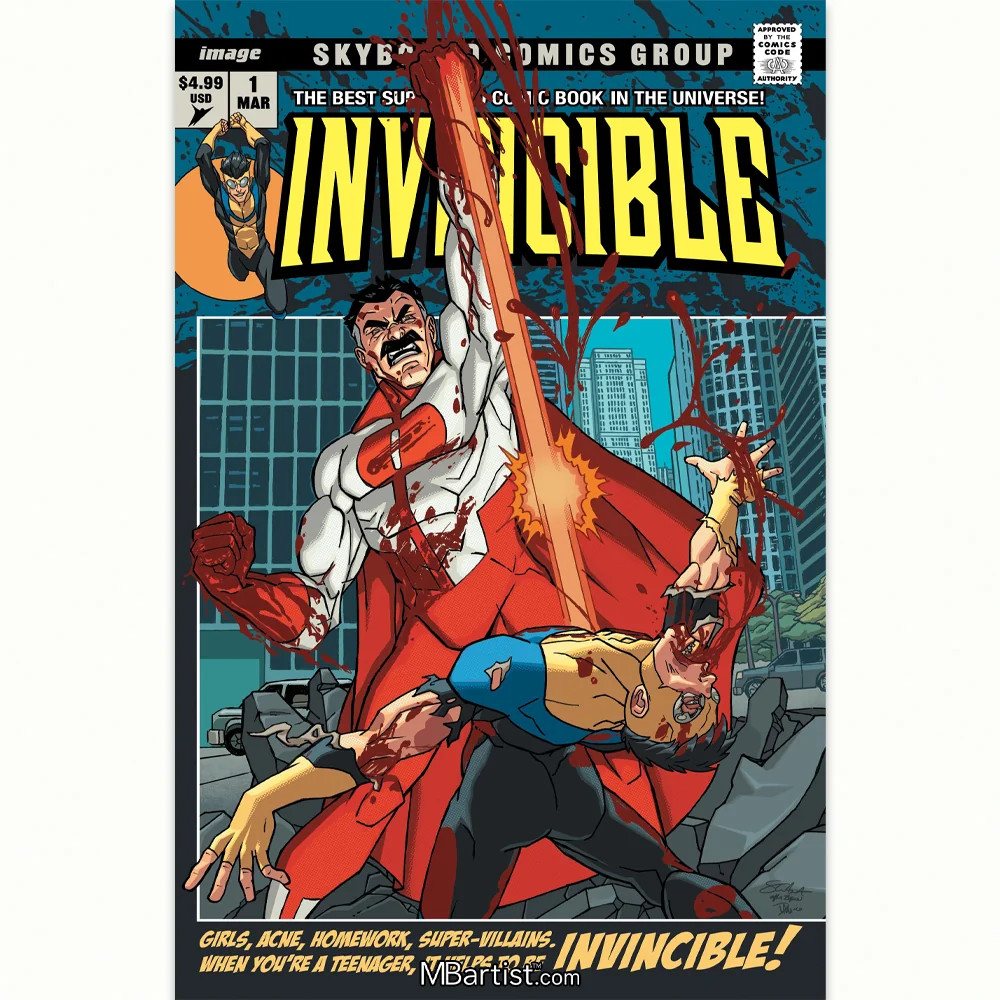 INVINCIBLE #1 EXCLUSIVE FACSIMILE - AHOLA LTD 1500 (2026)  OMNI-MAN