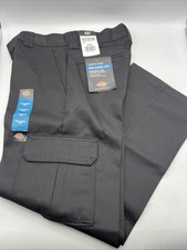 Dickies Cargo Work Pants Men  s Size 30x30 Black Relaxed Fit New
