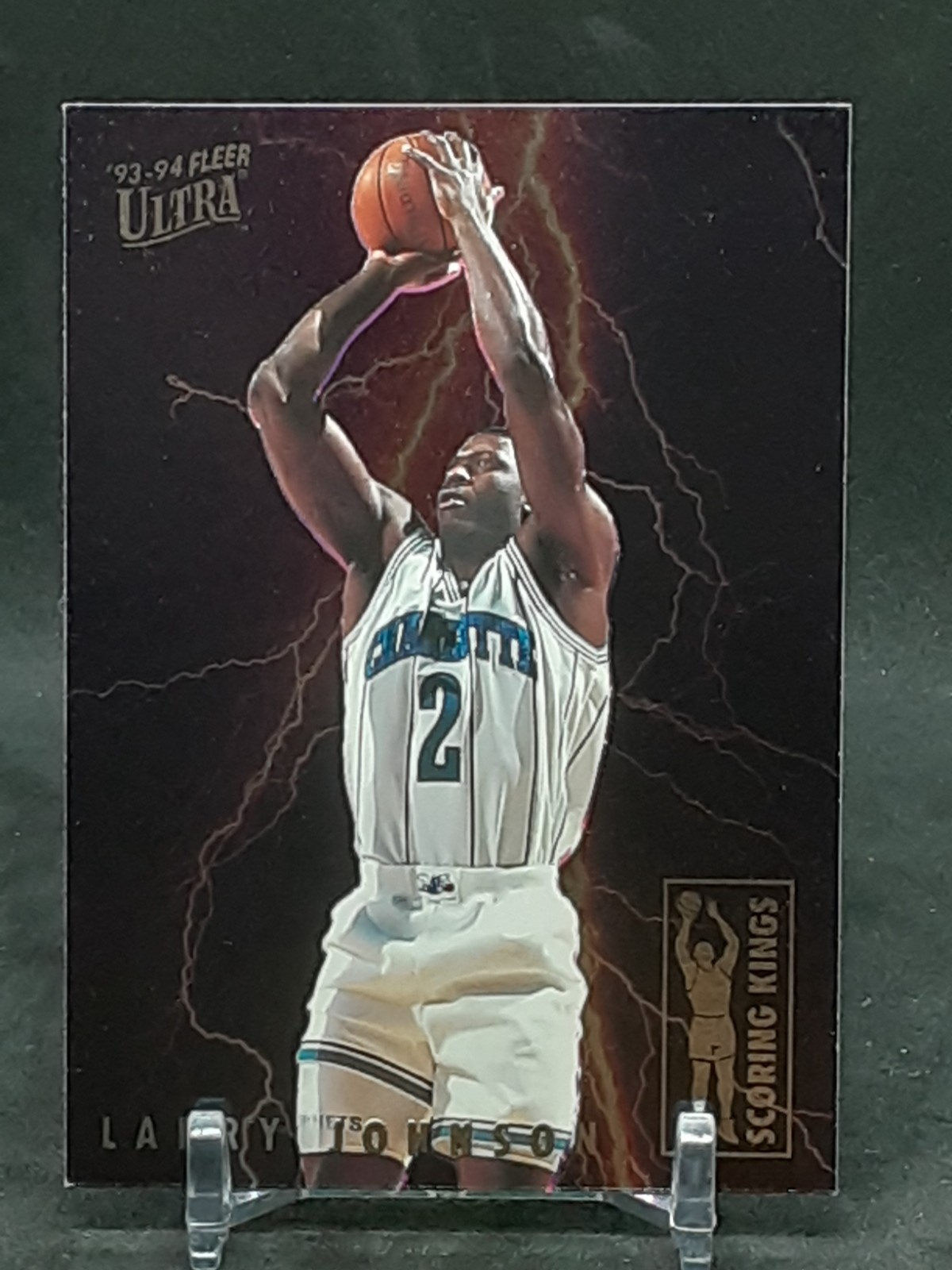 LARRY JOHNSON 1993-94 ULTRA SCORING KINGS HORNETS QQ