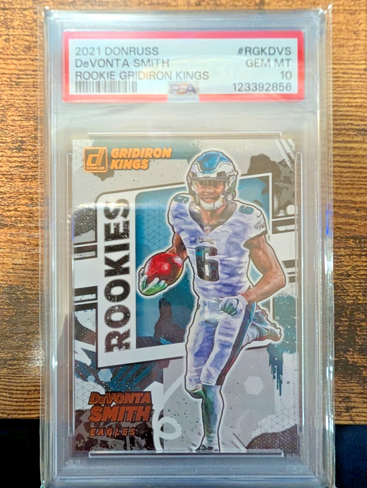 DeVonta Smith Panini Donruss Rookie Gridiron Kings #RGKDVS Base