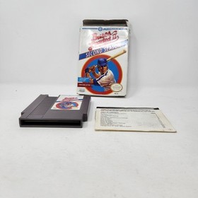 Bases Loaded II 2 Second Season Complete in Box CIB (Nintendo, NES 1990) Tested