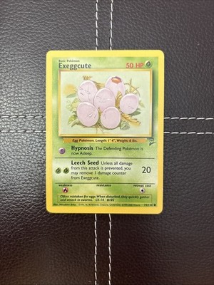 Pokemon TCG - Exeggcute - 74/130 - Base Set 2 - LP Common (2000)