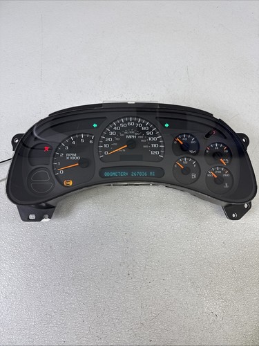 OEM Instrument Cluster Dash Trim Panel & Radio Bezel – 03-06 Chevy GMC Truck – Graphite