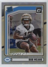 2024 Panini Donruss Rated Rookie Optic Preview Holo Prizm Bub Means #362 0wp8