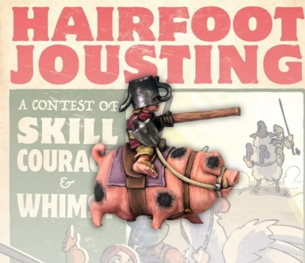 Волосатоногий рыцарь верхом на свинье от Северной звезды 1990₽