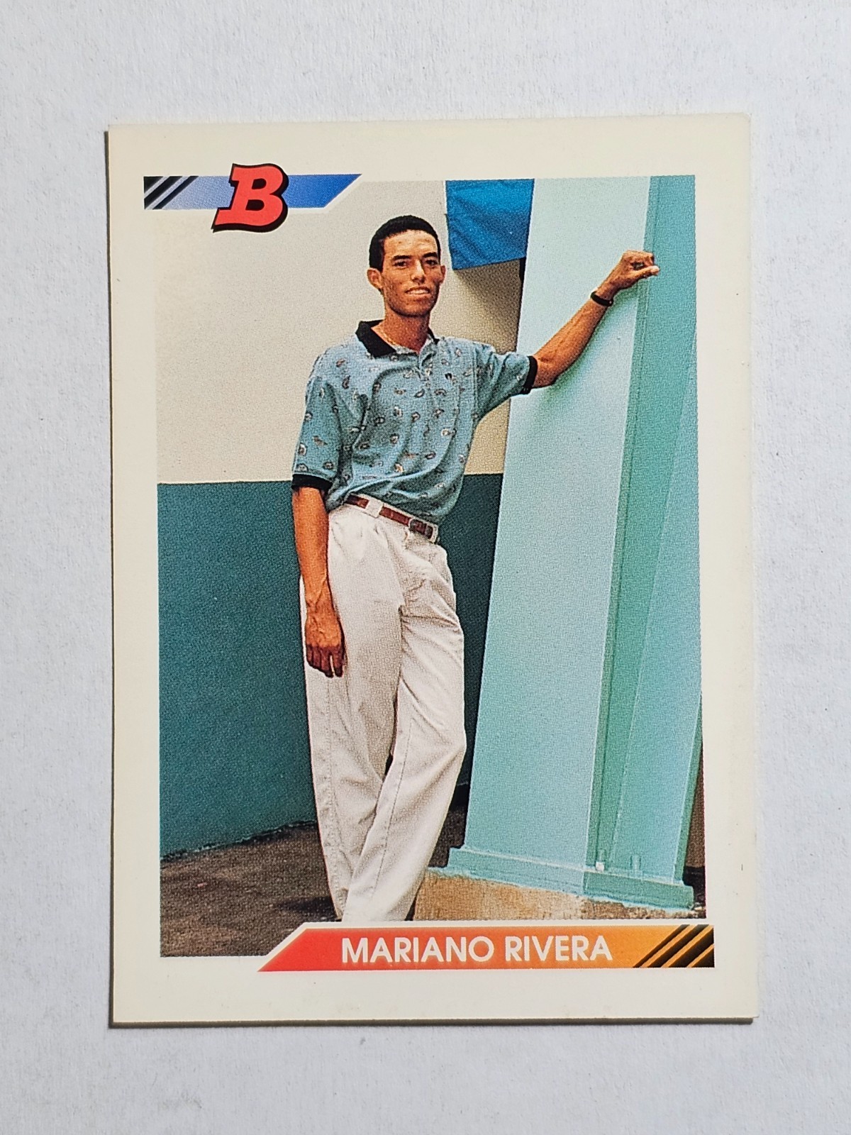 1992 BOWMAN  -  MARIANO RIVERA ROOKIE  -  #302