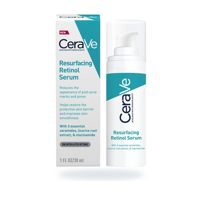 CeraVe Retinol Serum Gegen Unebenheiten Post-Blemish Marken 30 ml