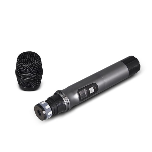 4 Channel Pro UHF Audio Wireless Microphone System 2 Handheld 2 Headset Lavalier - Picture 5 of 9