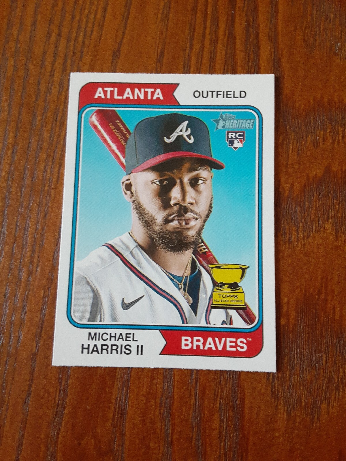 2023 Topps Heritage - Michael Harris II. (#30) Atlanta Braves