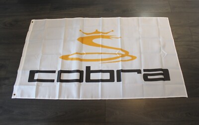 Cobra Golf Clubs Banner Flag 3 x 5' Club Pro Shop Course Golfer Man Cave