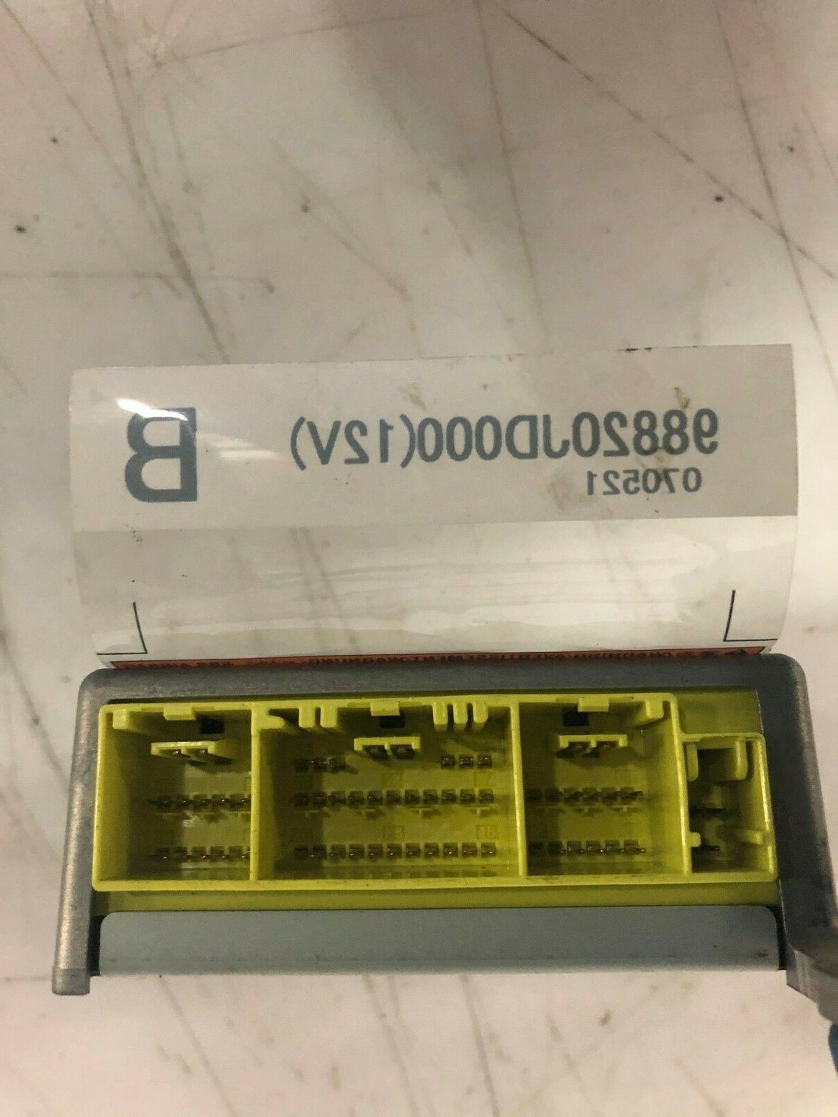 Nissan Qashqai J10 MK1 2007 SRS Airbag ECU Control Module 98820 JD000