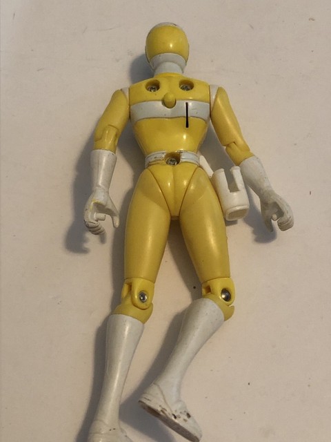 Vintage Power Rangers in Space Astro Yellow Ranger Action Figure (Bandai, 1997) | eBay