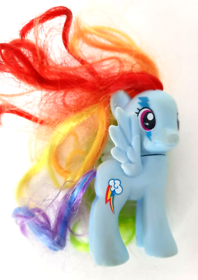 Rainbow Dash. My Little Pony (MLP, FiM). Brushable Figure