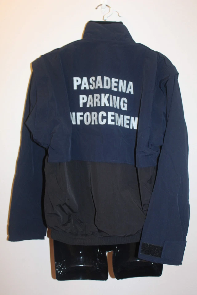 Mocean Men's Two Tone Jacket Blue/Black Full Zip - Pasadena Parking - Size XL  - Image 4 of 4