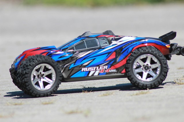used traxxas rustler 4x4 vxl for sale