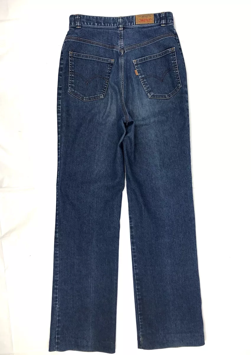 Jean levis femme taille haute vintage sale