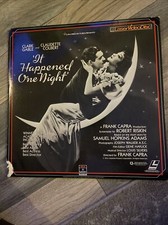 It Happened One Night Laserdisc Columbia Pictures. Tested Works