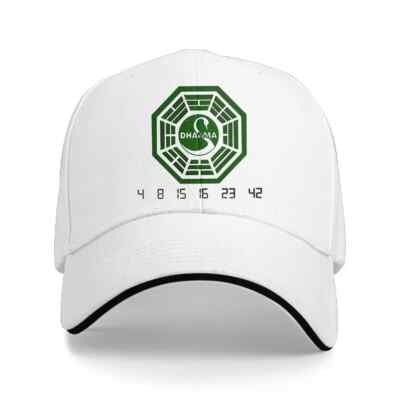 Lost TV Show Dharma Initiative Numbers Snapback Cap