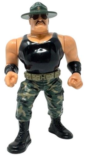 Sergeant Slaughter 1991 Series 3 HASBRO WWF Wrestl...
