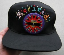 VINTAGE RETIRED TIME TO PIN SNAPBACK OSFA HAT CAP, BLACK, LAID BACK, NWOT 