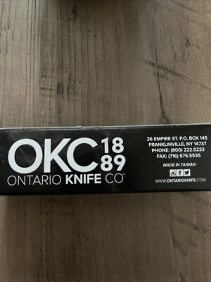 Ontario Wraith Lockback Folding Knife 2.75'' 1.4116 Steel Blade Black ABS Handle