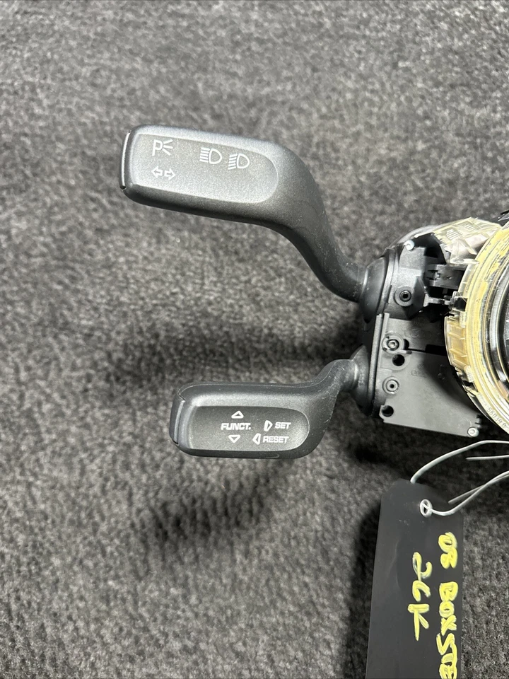 Porsche Boxster 987 2008 reloj de dirección conjunto de interruptores de resorte y columna OEM Foto 3 de 4