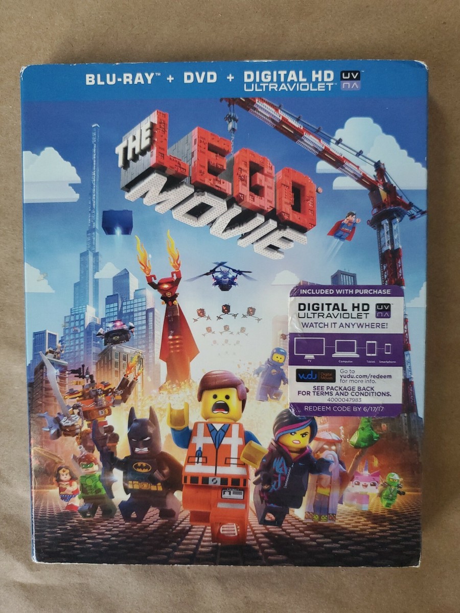 Ice Cream Miami Vice Lego The Lego Movie (Blu-ray/DVD, 2014,
