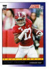 JAYLEN WADDLE  ALABAMA RC  2021 SCORE THROWBACK #TB7