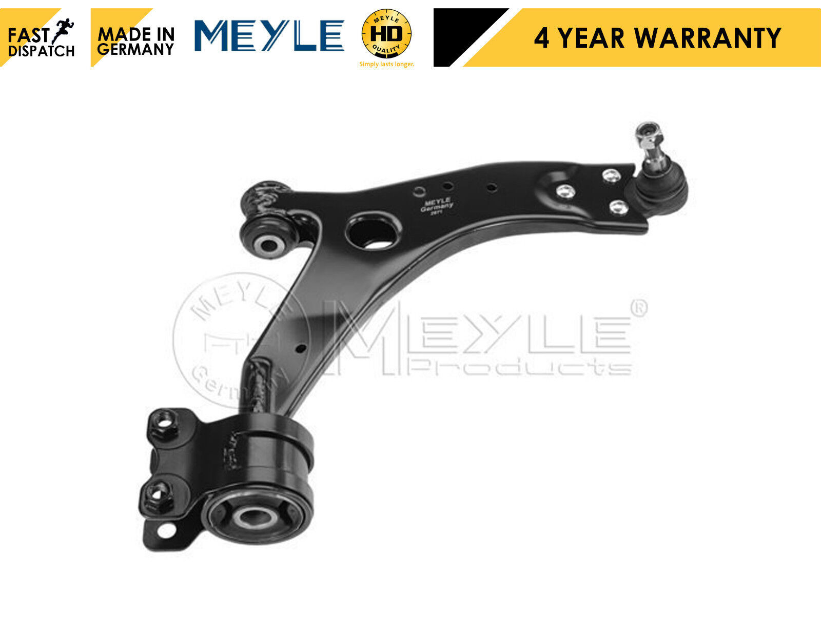 FOR FORD FOCUS C-MAX CMAX 2006- FRONT AXLE RIGHT WISHBONE SUSPENSION ...