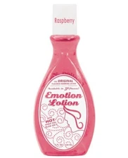 Emotion Lotion Raspberry 100ml Water Based Warming Massage Lotion, New