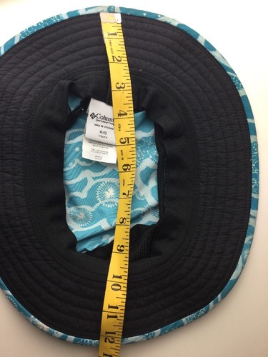 COLUMBIA SPORTSWEAR - YOUTH TAGLIA UNICA - SAFARI BOONIE STYLE CAPPELLO A SECCHIELLO BERRETTO DA SOLE! - Foto 7 di 8