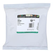 Frontier Herb Onion Powder White Organic 16oz (Pack of 3)