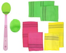 Korean Exfoliating Bath Washcloth Italy Towel Exfoliating Scrub Bath Mitten ita