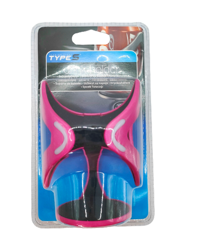 2 X Universal Adjustable Air Vent Pink Cup Drink Holder Car Truck Boat Camper - Picture 2 of 4