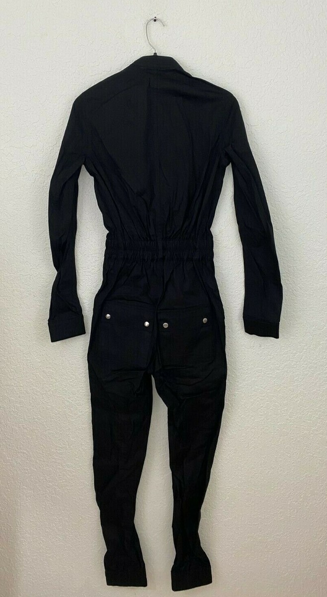 Rick Owens Womens Gary Flightsuit Black Size 38 | eBay Rick Owens Womens Gary Flightsuit Black Size 38 | eBay
